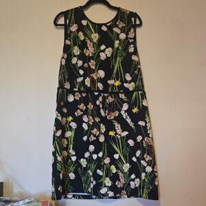 Victoria Beckham for Target Floral Sleeveless Dress